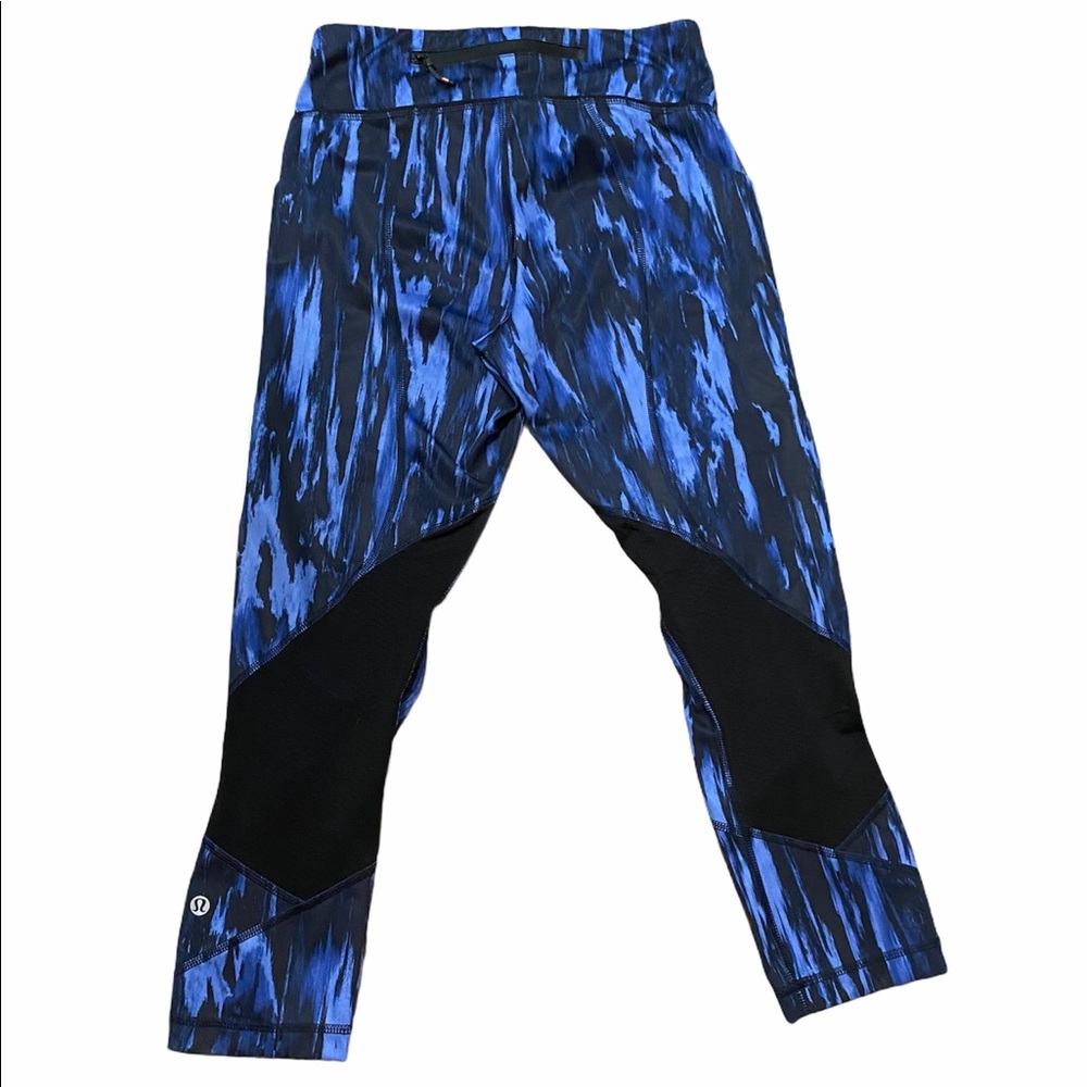 Lululemon Size 4 Pace Rival Crop Full-On Luxtreme